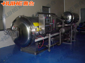 精美展示半自動上下罐水浴式高溫高壓調理殺菌釜實拍圖,讓客戶更直觀的了解我們的產品!