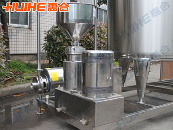 精美展示JMFB-100分體式膠體磨實拍圖,讓客戶更直觀的了解我們的產品!