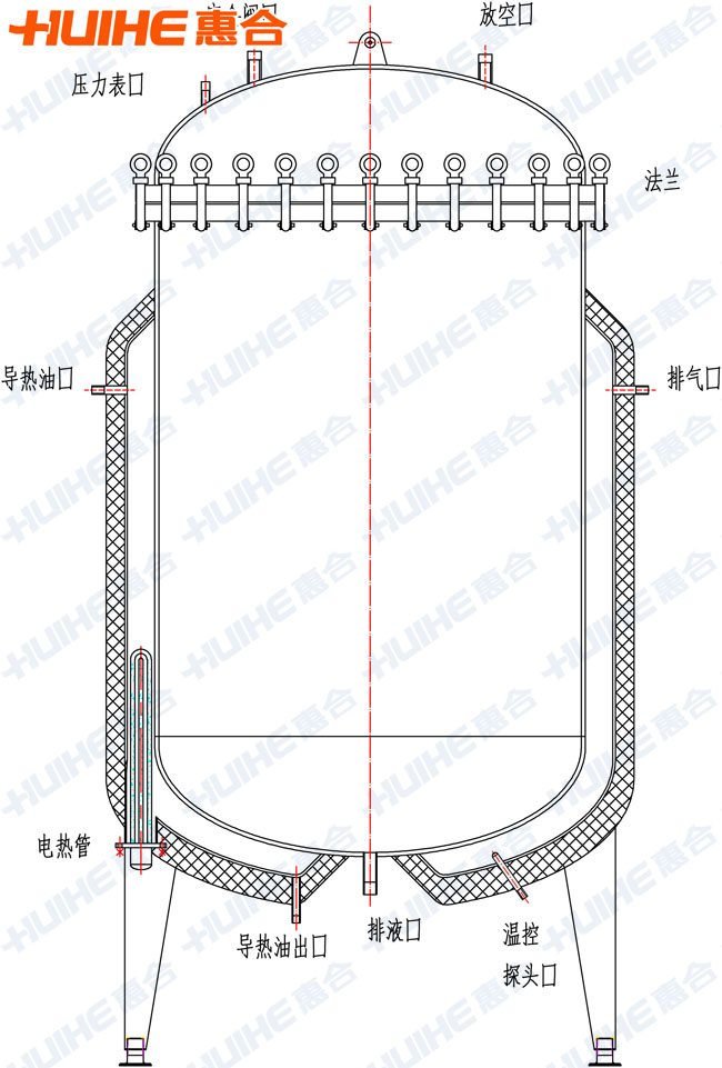 立式蒸煮鍋結(jié)構(gòu)圖展示